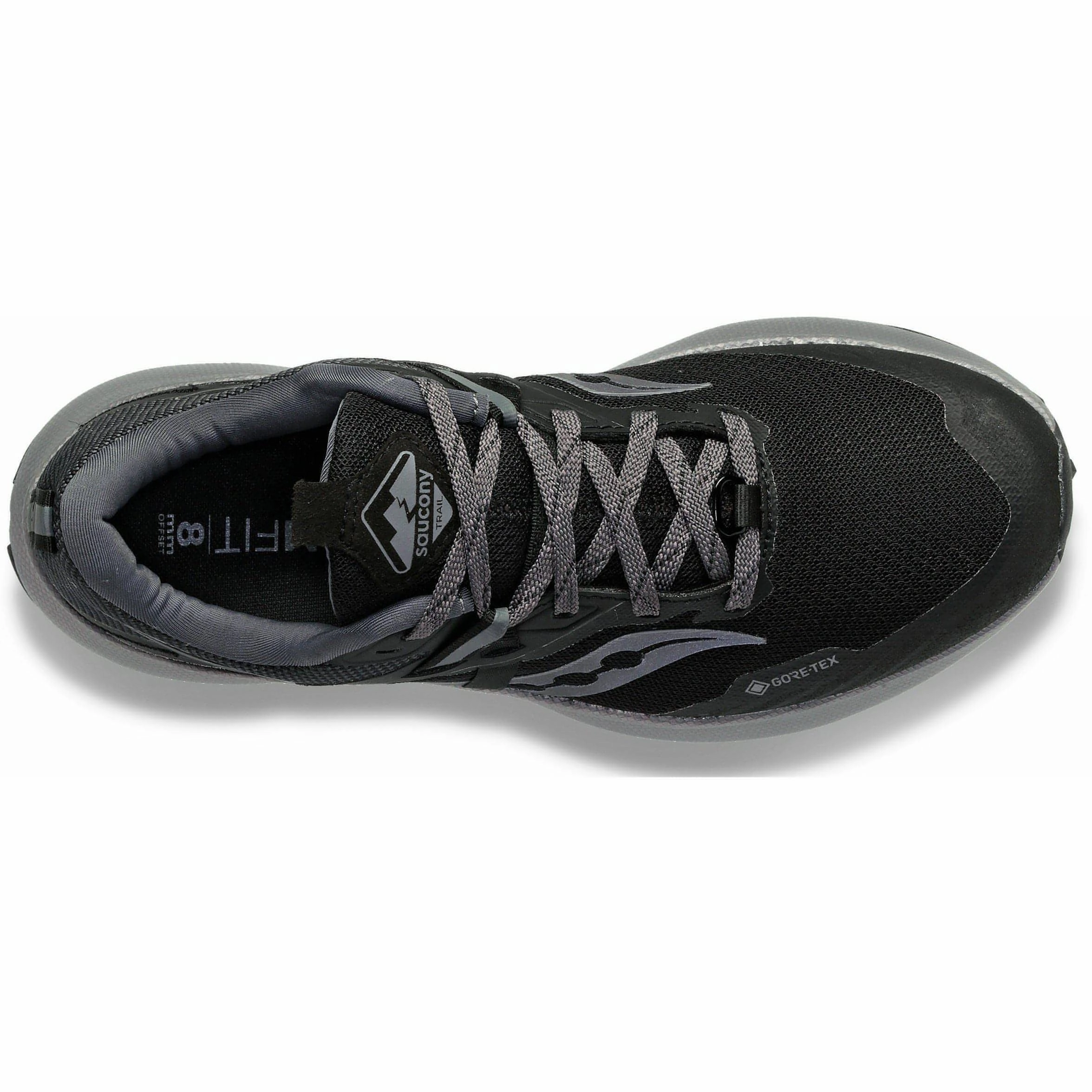 Shoes Saucony Saucony Ride 15 TR GORE-TEX Womens Trail Running Shoes - Black