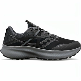 Shoes Saucony Saucony Ride 15 TR GORE-TEX Womens Trail Running Shoes - Black