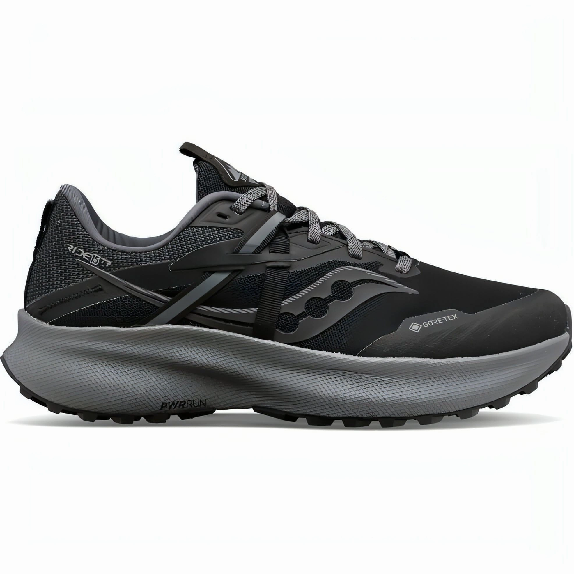 Shoes Saucony Saucony Ride 15 TR GORE-TEX Womens Trail Running Shoes - Black