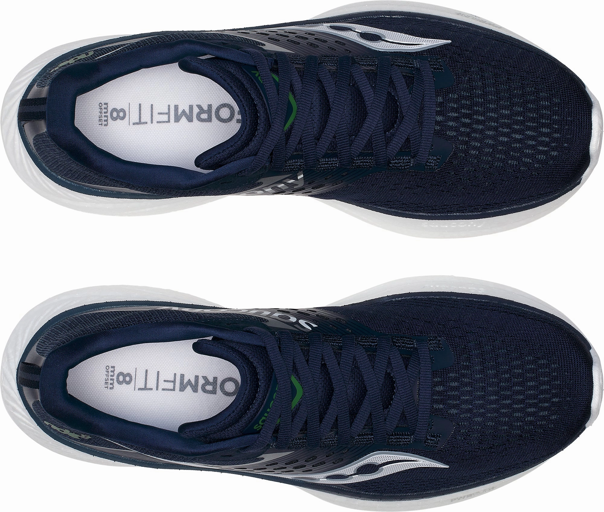 Shoes Saucony Saucony Ride 17 Mens Running Shoes - Navy