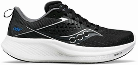 Shoes Saucony Saucony Ride 17 Womens Running Shoes - Black