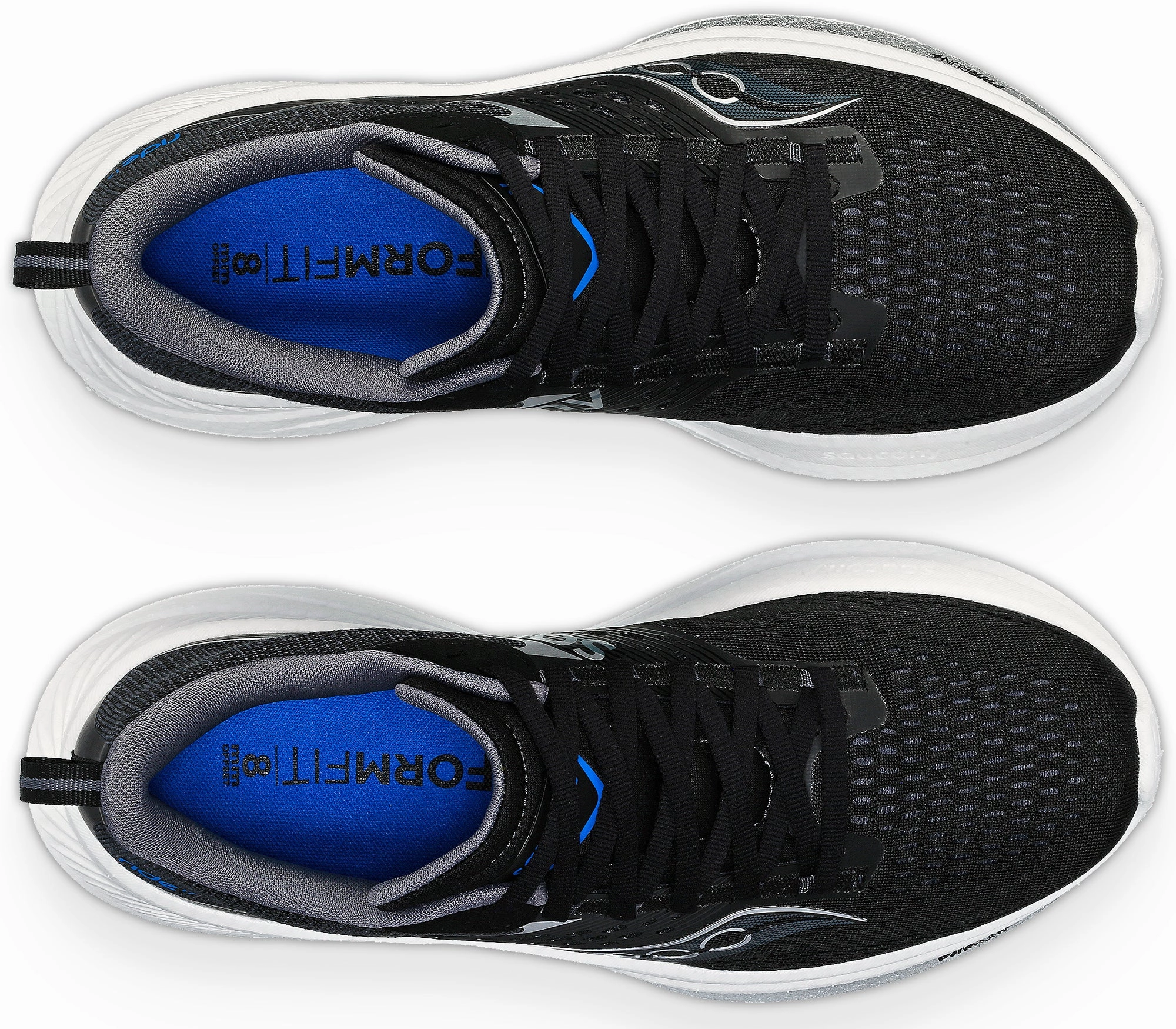 Shoes Saucony Saucony Ride 17 Womens Running Shoes - Black