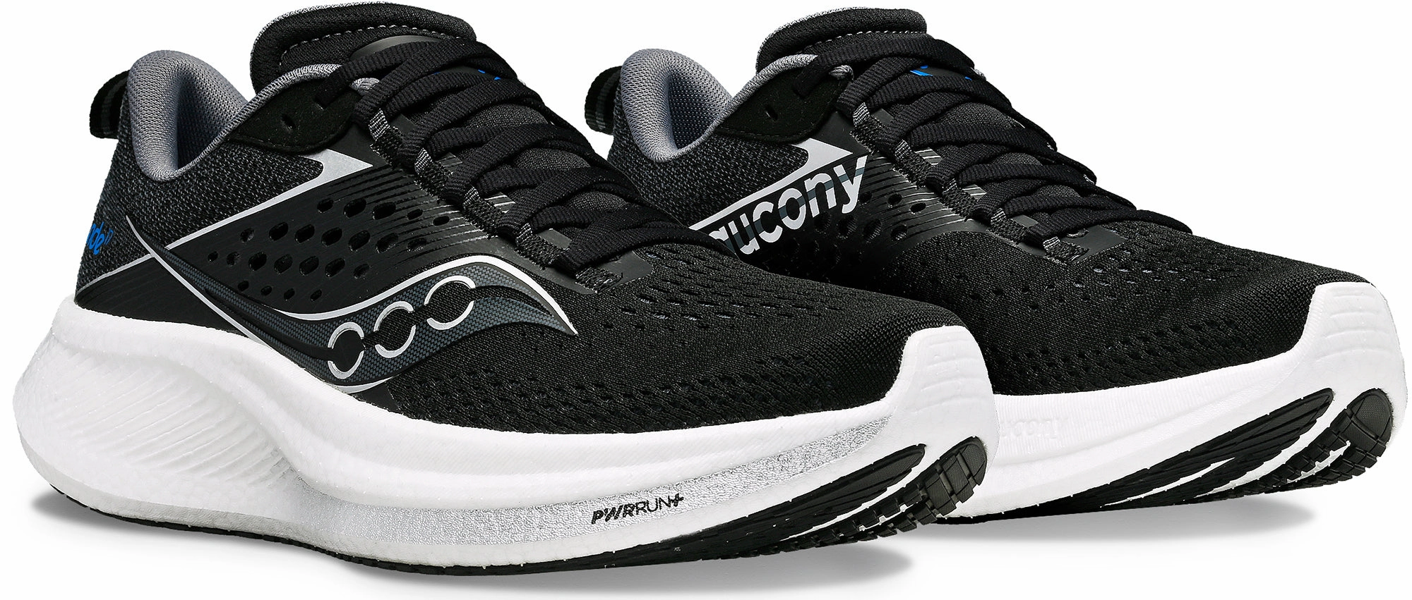 Shoes Saucony Saucony Ride 17 Womens Running Shoes - Black