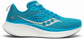 Shoes Saucony Saucony Ride 17 Womens Running Shoes - Blue