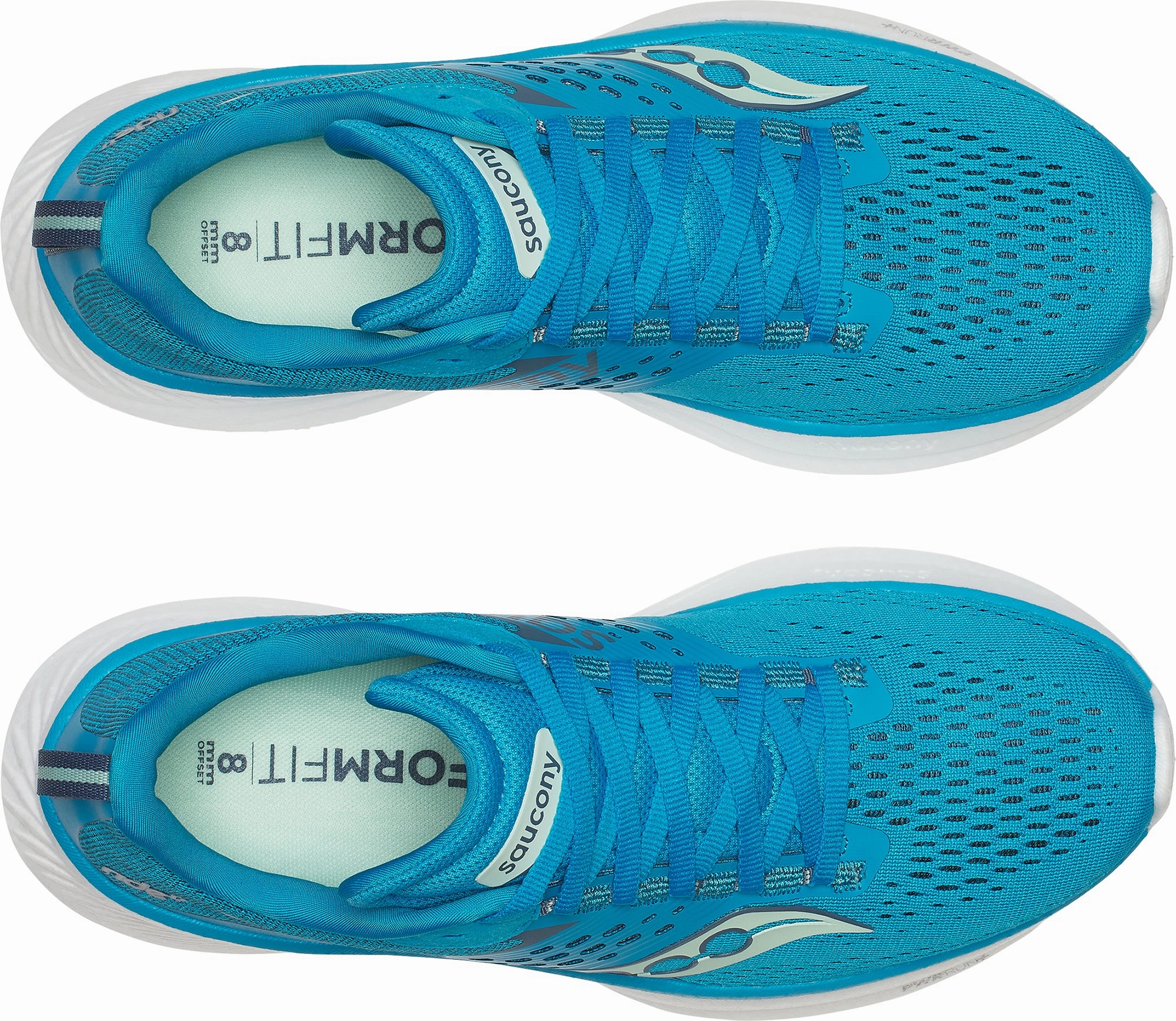 Shoes Saucony Saucony Ride 17 Womens Running Shoes - Blue