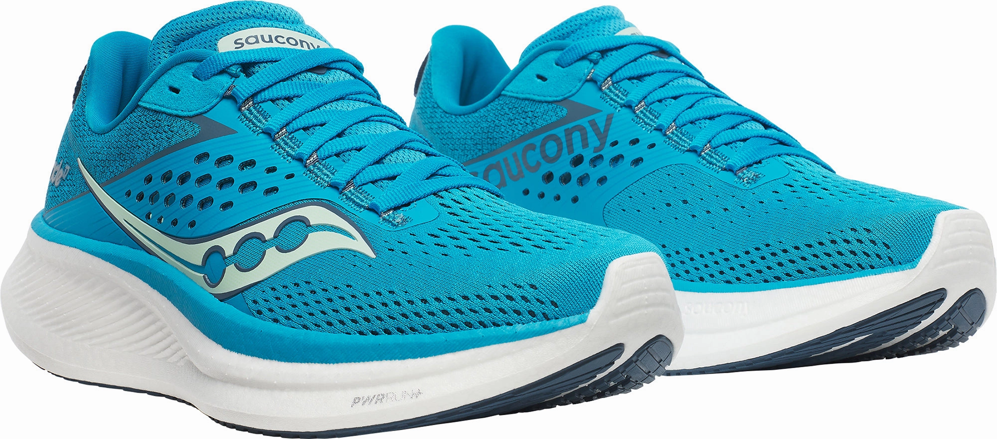 Shoes Saucony Saucony Ride 17 Womens Running Shoes - Blue