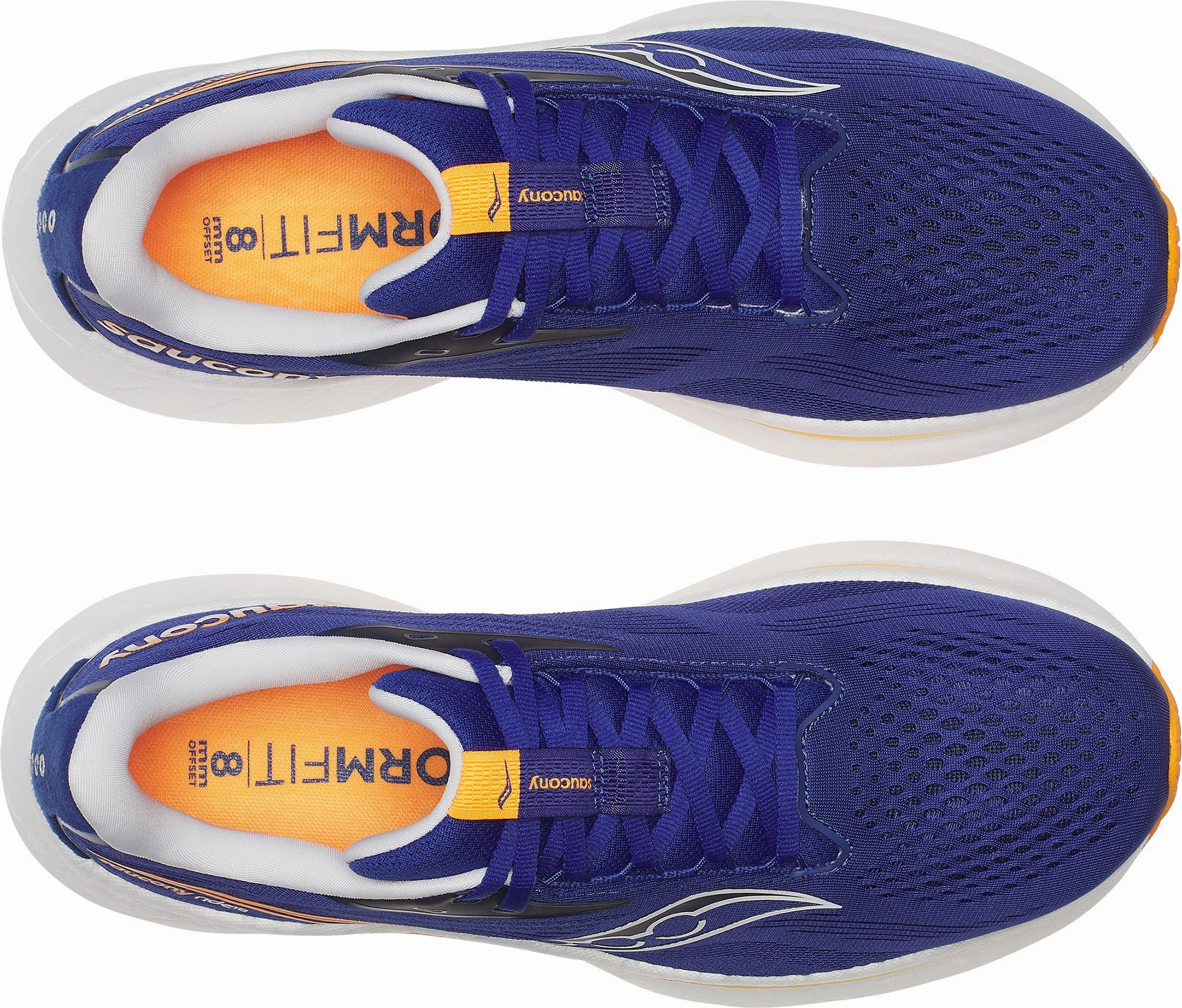 Shoes Saucony Saucony Ride 18 Mens Running Shoes - Blue