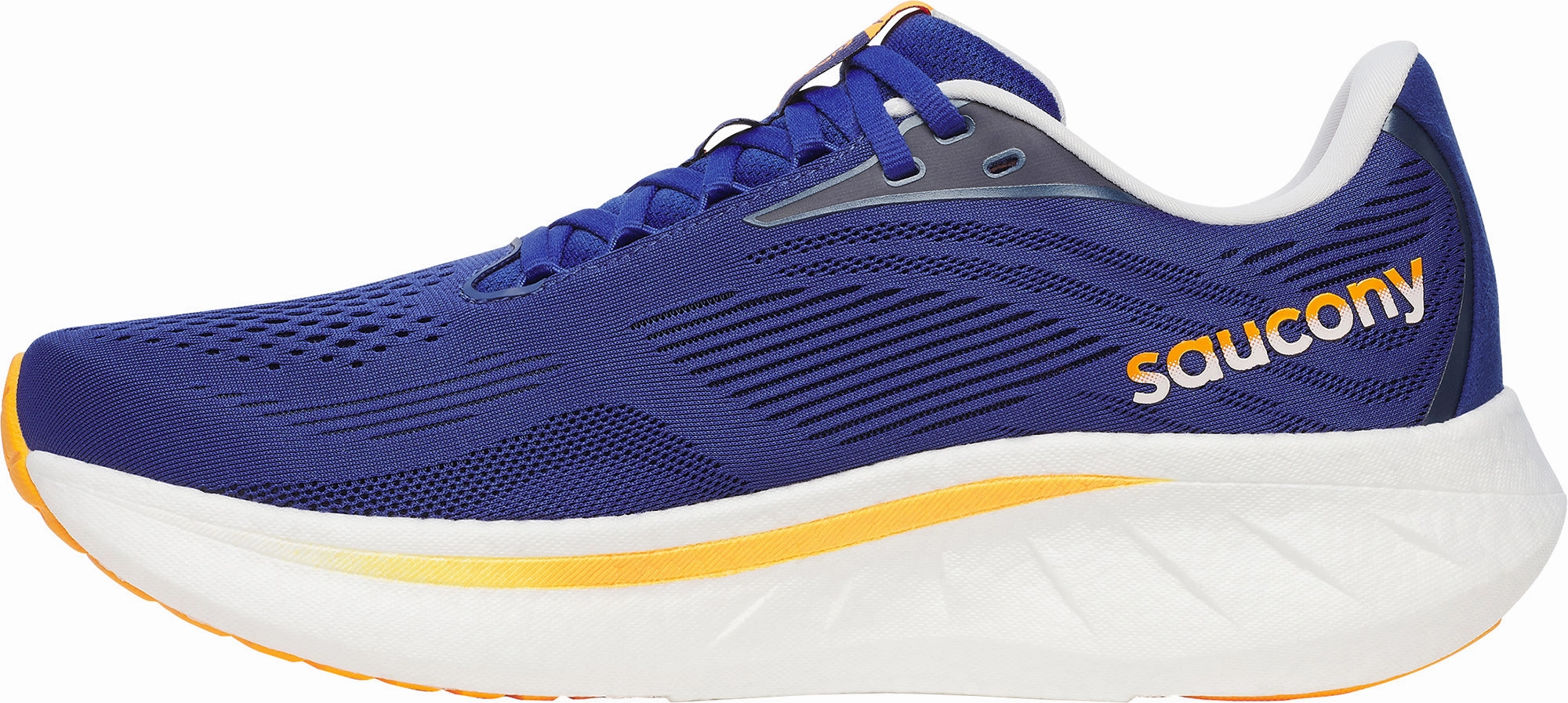 Shoes Saucony Saucony Ride 18 Mens Running Shoes - Blue