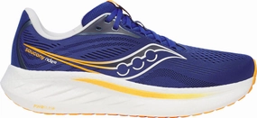 Shoes Saucony Saucony Ride 18 Mens Running Shoes - Blue