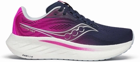 Shoes Saucony Saucony Ride 18 Womens Running Shoes - Blue