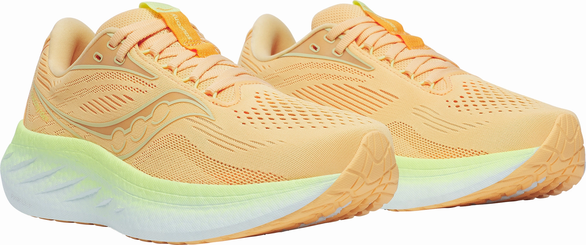 Shoes Saucony Saucony Ride 18 Womens Running Shoes - Orange