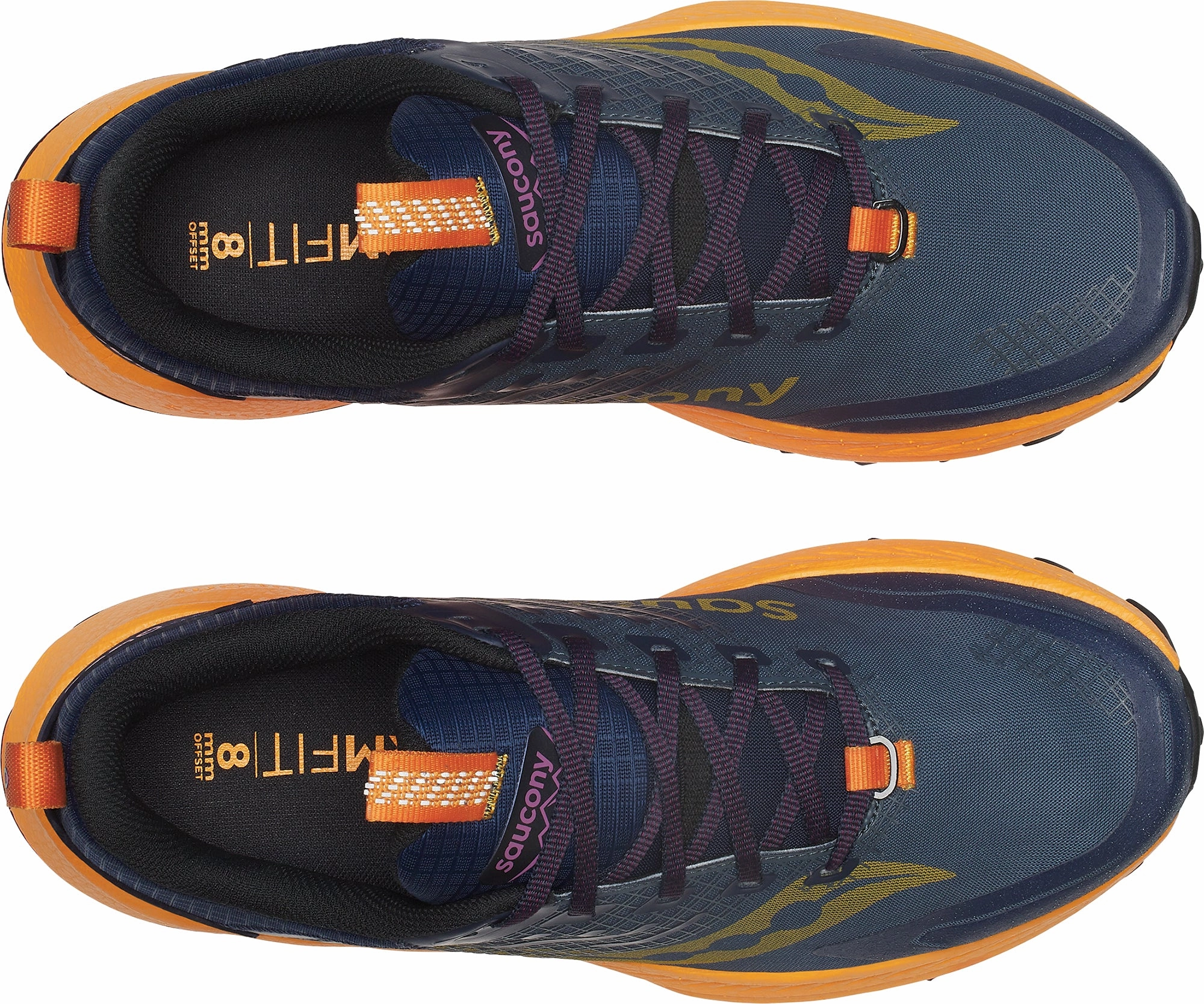 Shoes Saucony Saucony Ride TR2 GORE-TEX Mens Trail Running Shoes - Navy