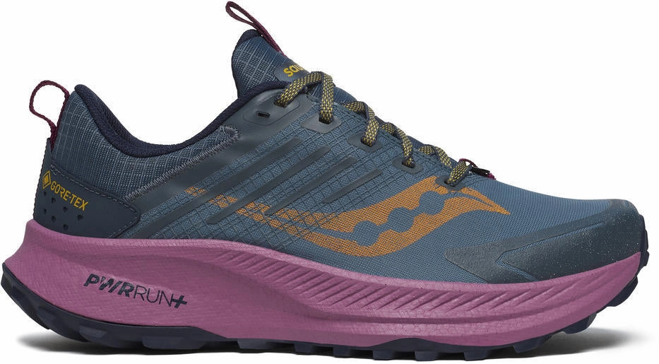 Shoes Saucony Saucony Ride TR2 GORE-TEX Womens Trail Running Shoes - Blue