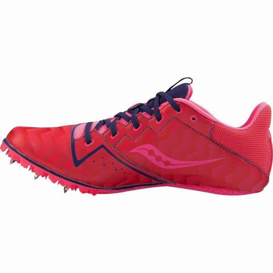 Shoes Saucony Saucony Spitfire 4 Womens Sprint Running Spikes - Pink