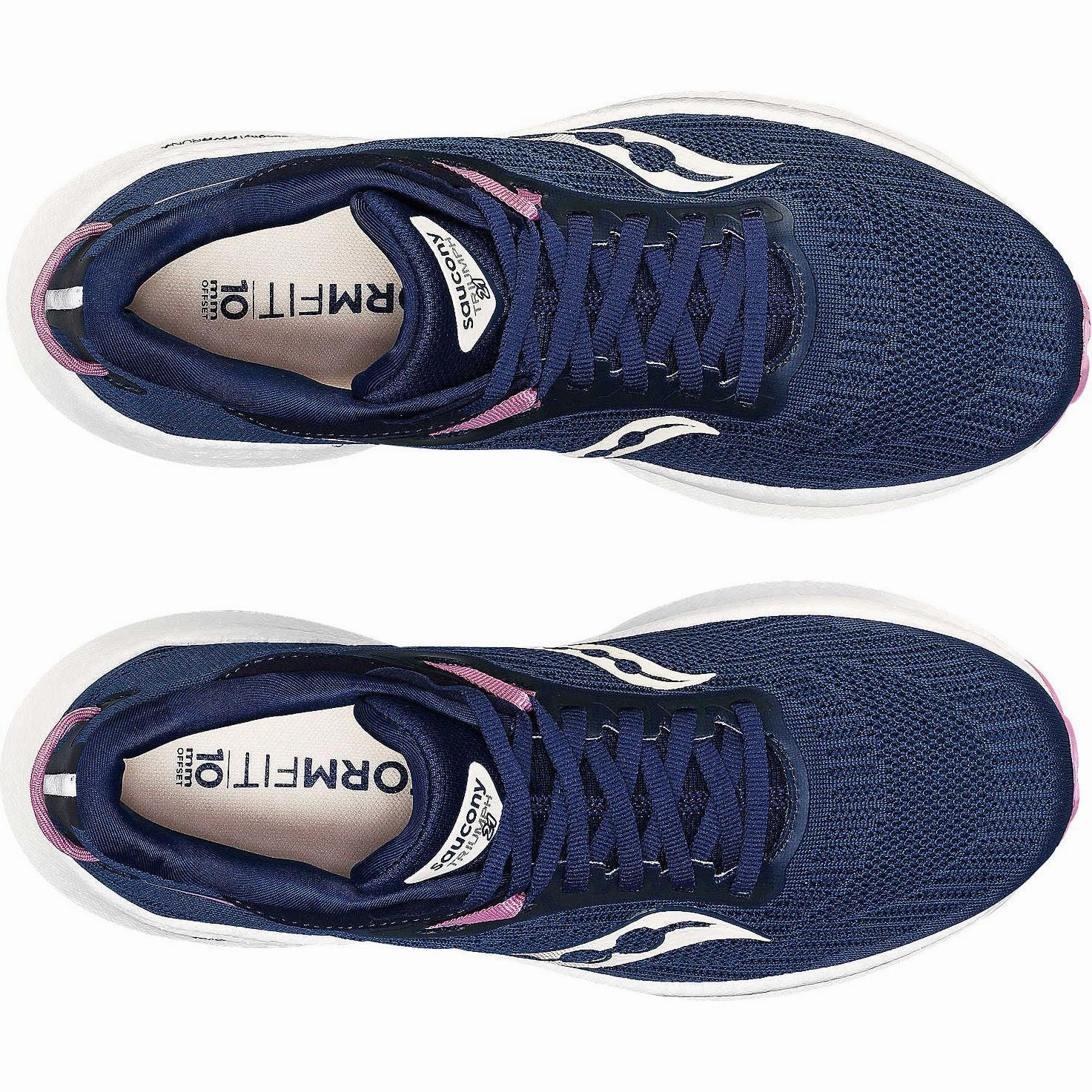 Shoes Saucony Saucony Triumph 21 Womens Running Shoes - Navy