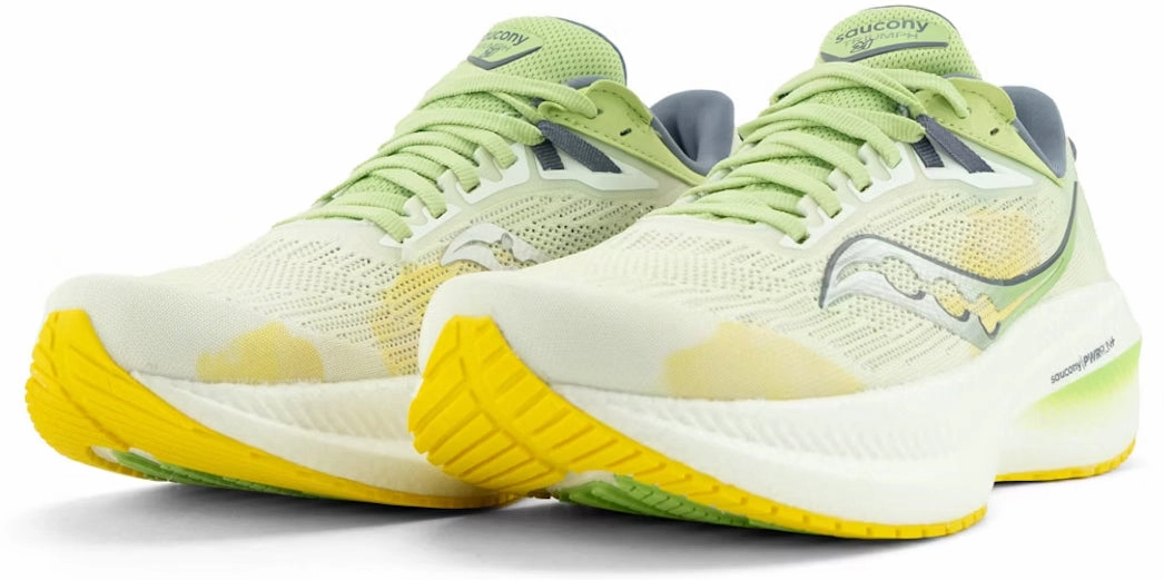 Shoes Saucony Saucony Triumph 21 Womens Running Shoes - White