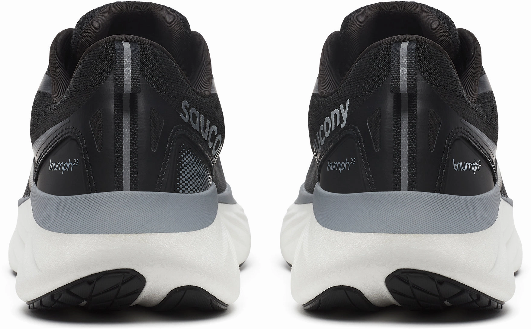 Shoes Saucony Saucony Triumph 22 Mens Running Shoes - Black