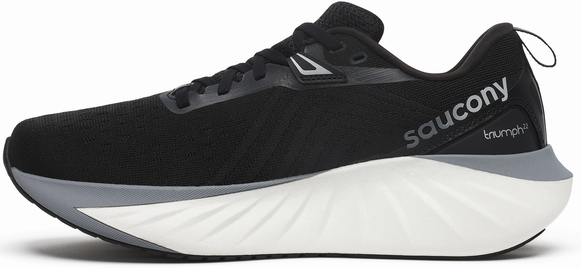 Shoes Saucony Saucony Triumph 22 Mens Running Shoes - Black