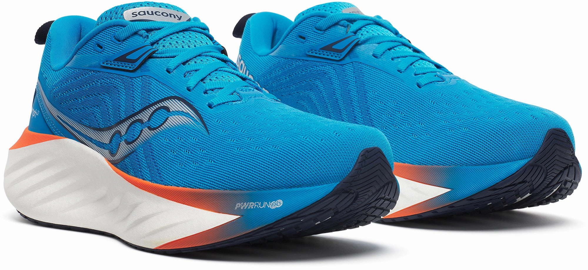 Shoes Saucony Saucony Triumph 22 Mens Running Shoes - Blue