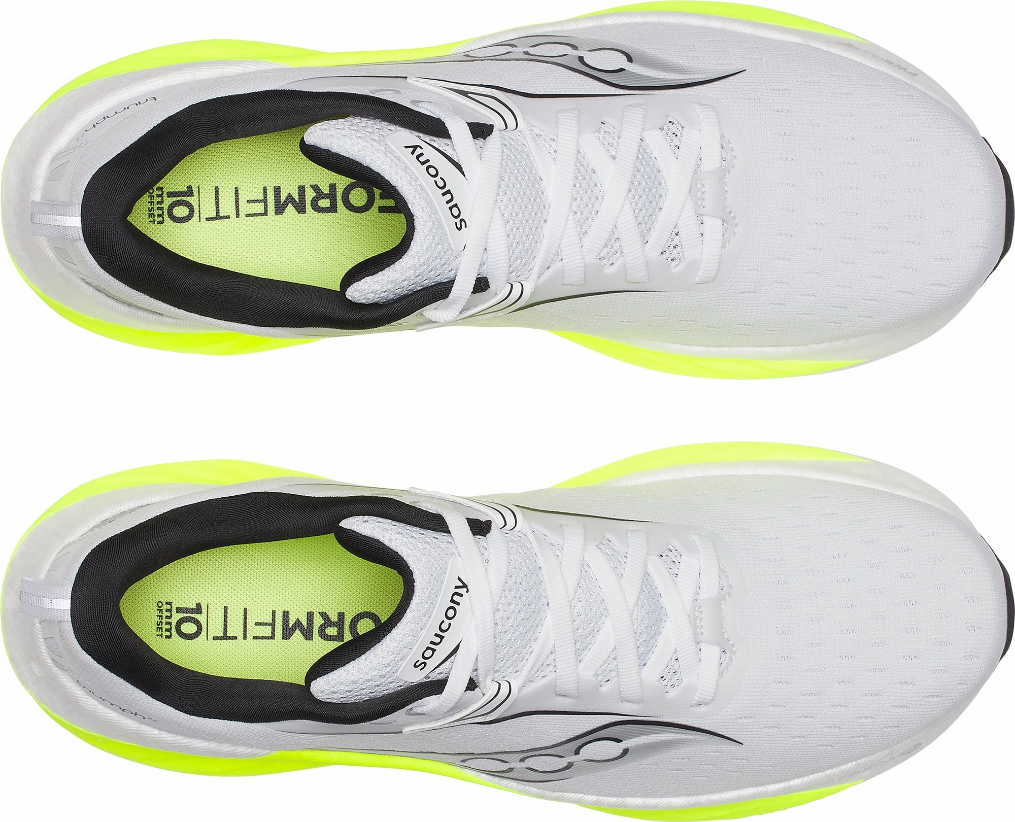 Shoes Saucony Saucony Triumph 22 Mens Running Shoes - White