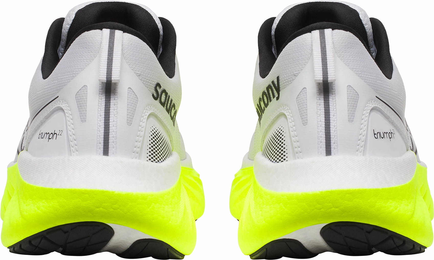 Shoes Saucony Saucony Triumph 22 Mens Running Shoes - White