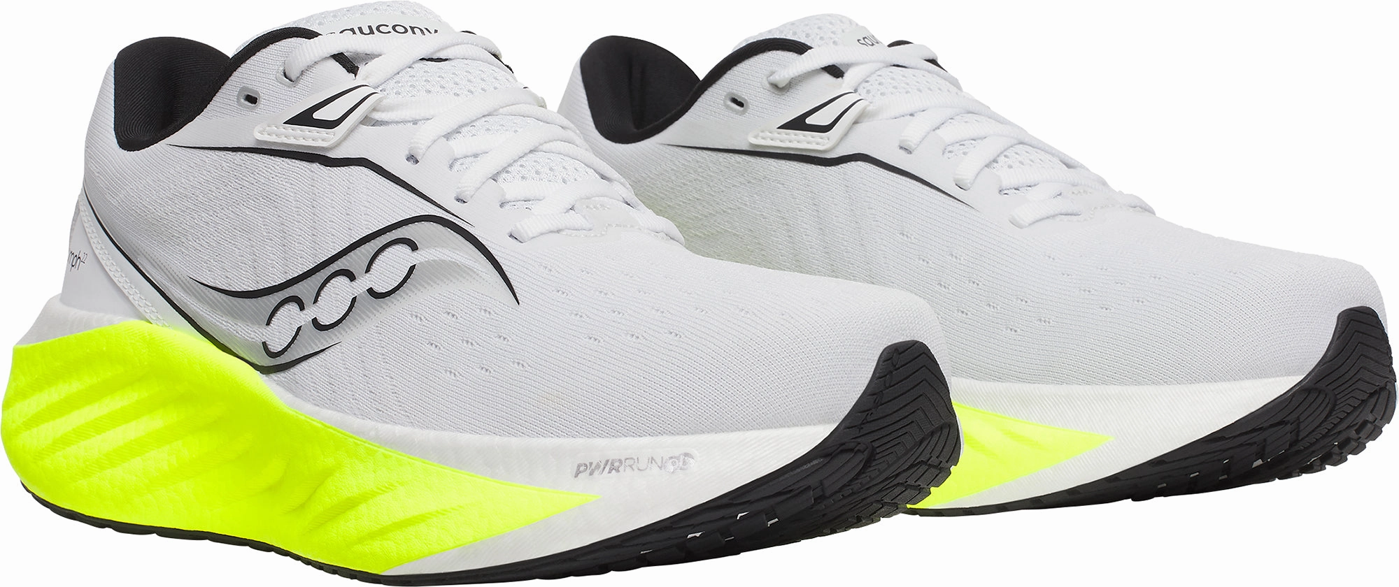 Shoes Saucony Saucony Triumph 22 Mens Running Shoes - White