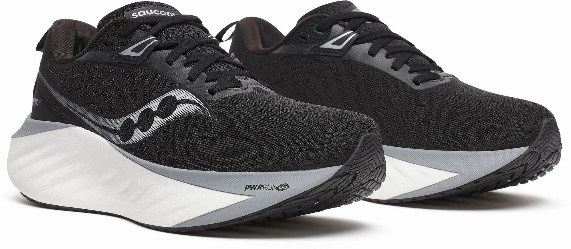 Shoes Saucony Saucony Triumph 22 Womens Running Shoes - Black