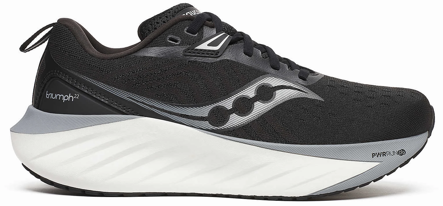 Shoes Saucony Saucony Triumph 22 Womens Running Shoes - Black