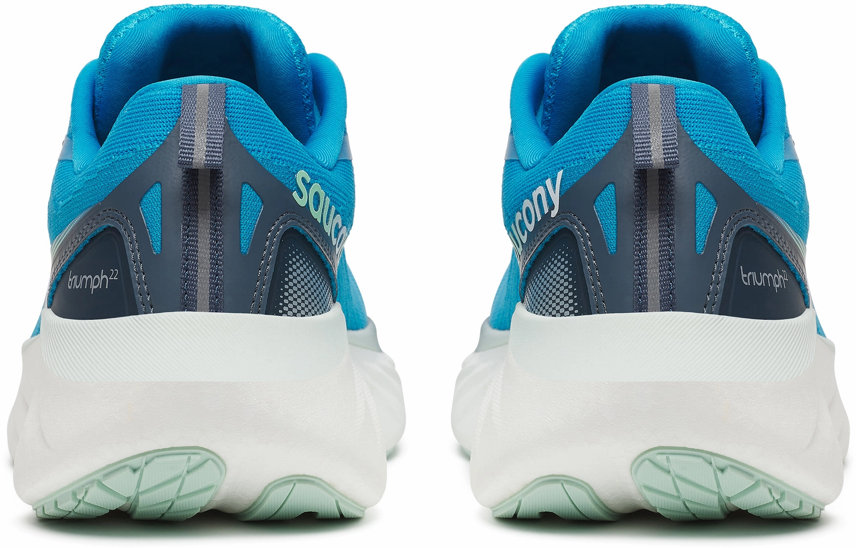 Shoes Saucony Saucony Triumph 22 Womens Running Shoes - Blue