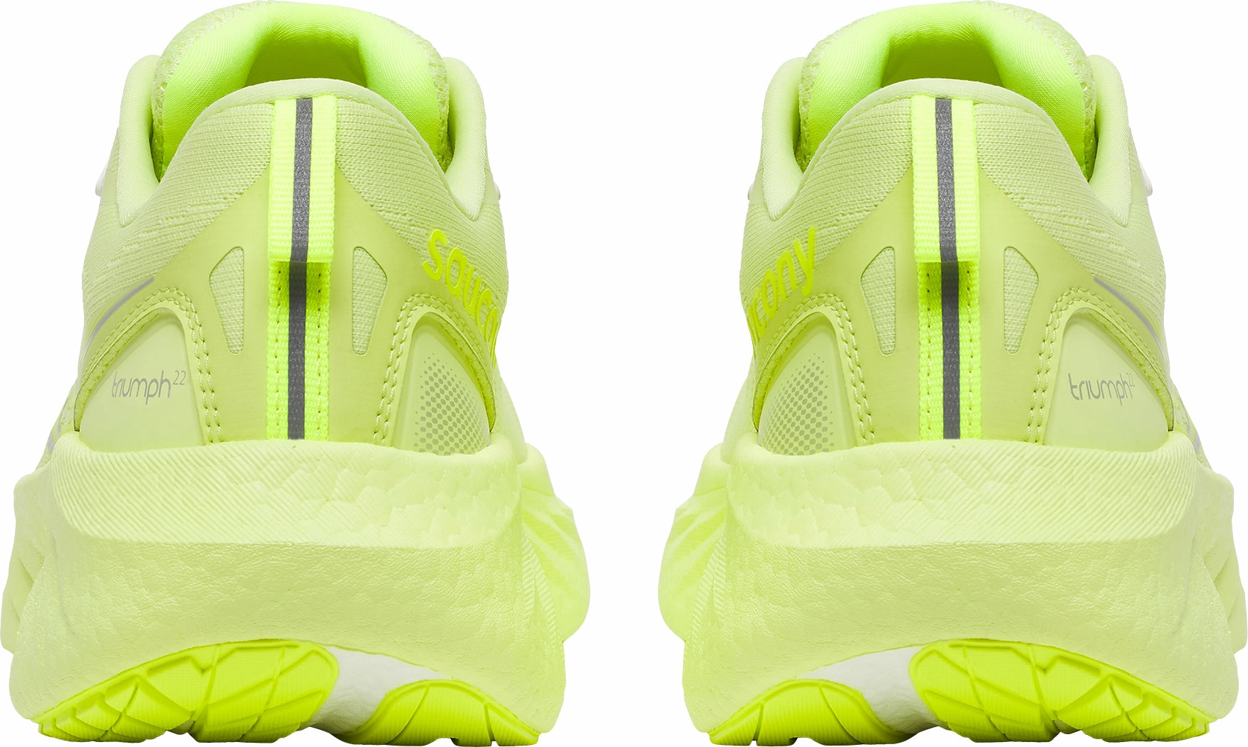Shoes Saucony Saucony Triumph 22 Womens Running Shoes - Yellow