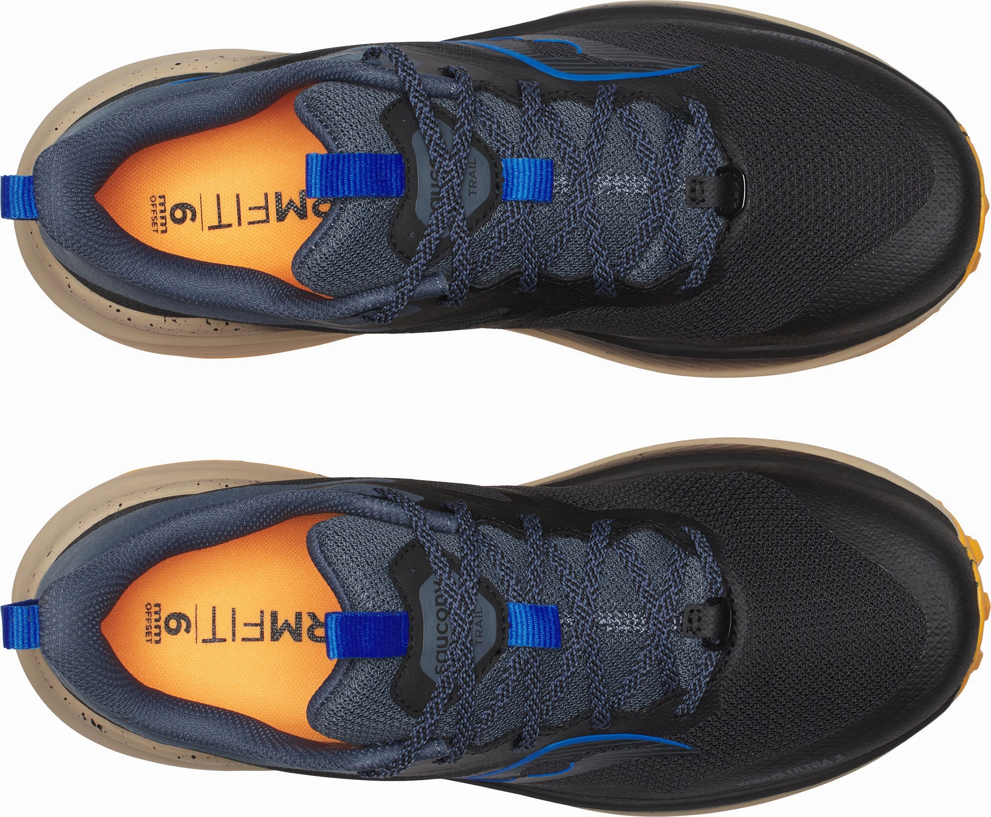 Shoes Saucony Saucony Xodus Ultra 3 Mens Trail Running Shoes - Black
