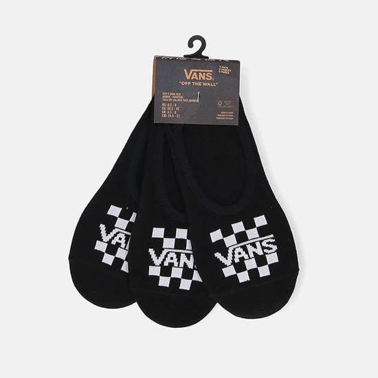 Shoes Vans Men's Classic Canoodle No-Show Socks (3 Pack)