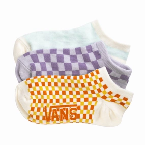 vans 3 Pack Medium "Check Kick" Assorted Canoodle