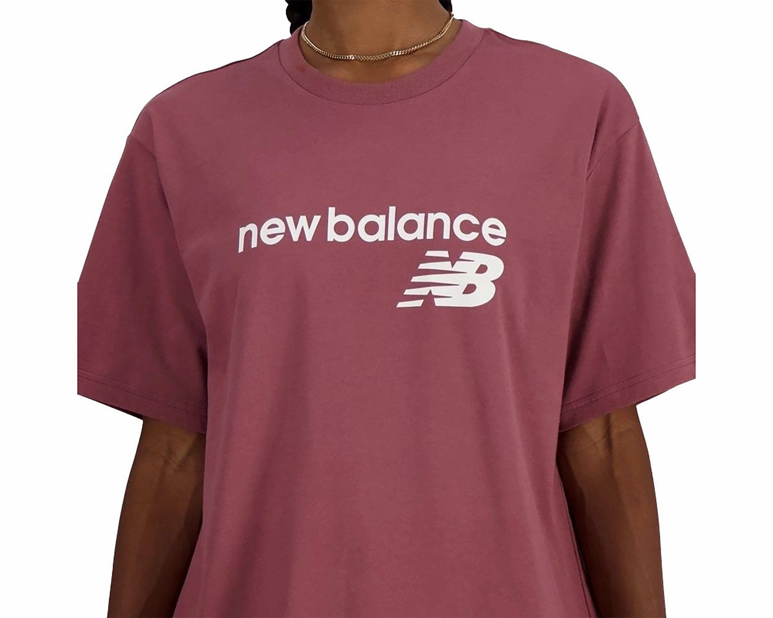 Womens NB Jersey Graph Relaxed Lifestyle T Shirt