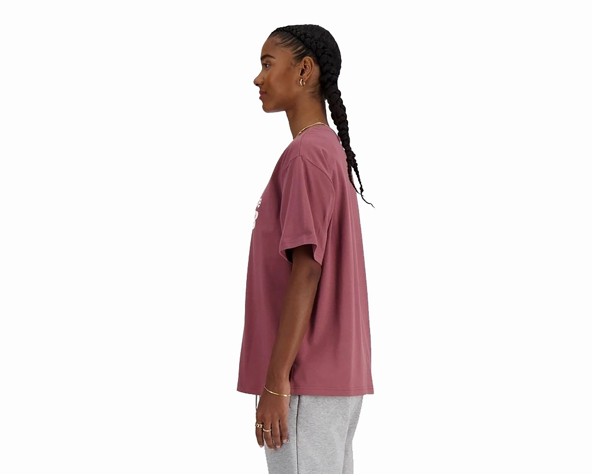 Womens NB Jersey Graph Relaxed Lifestyle T Shirt
