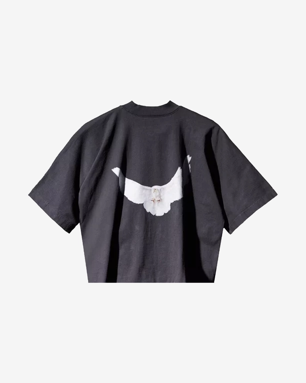 YEEZY GAP ENGINEERED BY BALENCIAGA DOVE 3/4 SLEEVE BLACK NO SEAM TEE