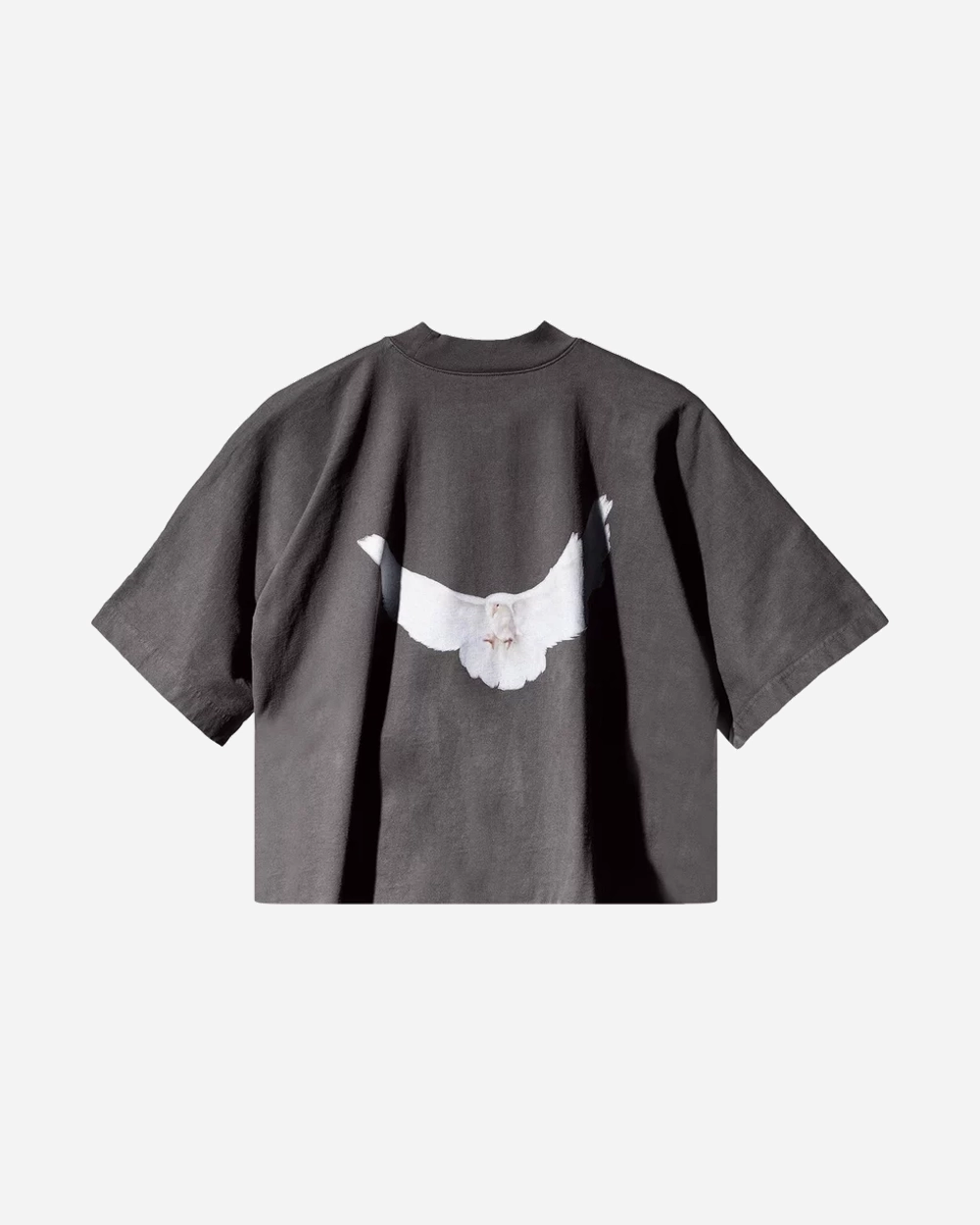 YEEZY GAP ENGINEERED BY BALENCIAGA DOVE 3/4 SLEEVE DARK GREY NO SEAM TEE
