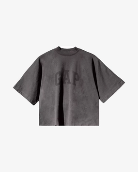 YEEZY GAP ENGINEERED BY BALENCIAGA DOVE 3/4 SLEEVE DARK GREY NO SEAM TEE
