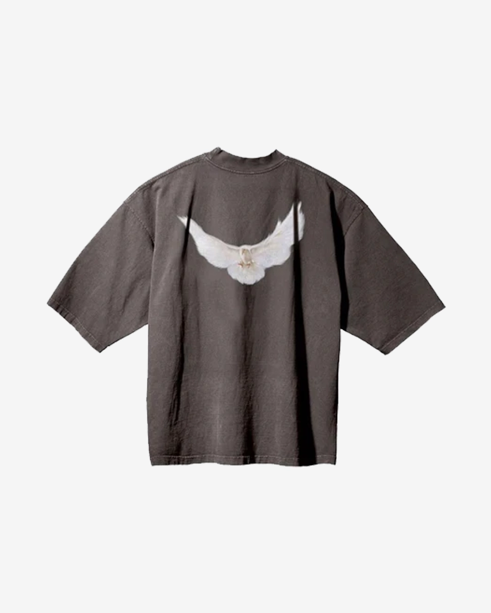 YEEZY GAP ENGINEERED BY BALENCIAGA DOVE 3/4 SLEEVE DARK GREY TEE MEDIUM
