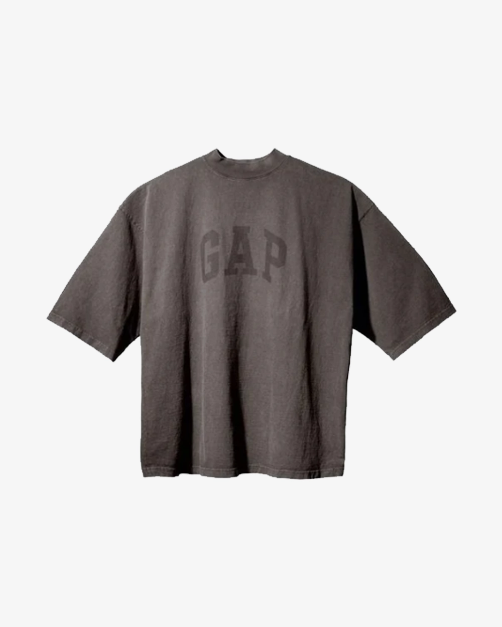 YEEZY GAP ENGINEERED BY BALENCIAGA DOVE 3/4 SLEEVE DARK GREY TEE MEDIUM