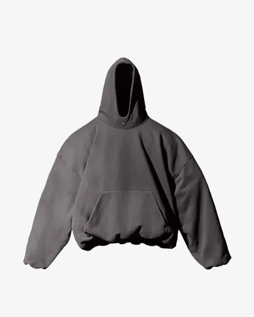 YEEZY GAP ENGINEERED BY BALENCIAGA LOGO DARK GREY HOODIE