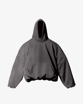 YEEZY GAP ENGINEERED BY BALENCIAGA LOGO DARK GREY HOODIE